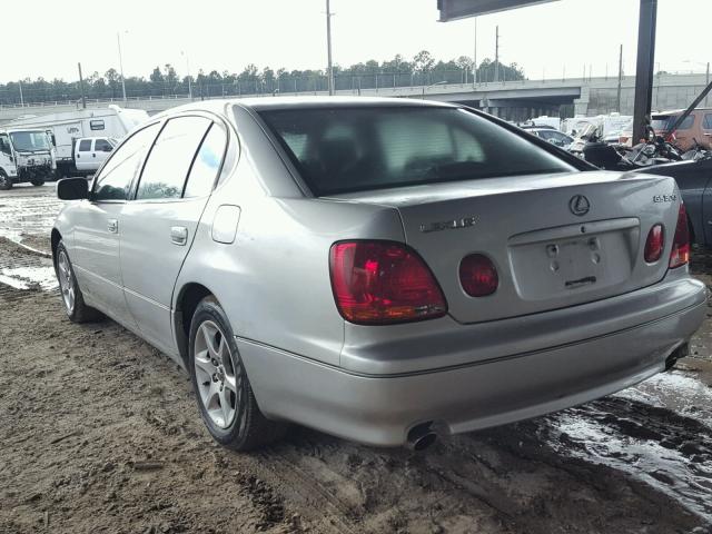 JT8BD69S710147243 - 2001 LEXUS GS 300 SILVER photo 3