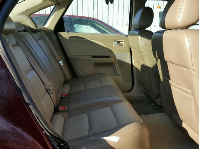 1MEHM43185G600779 - 2005 MERCURY MONTEGO PR BURGUNDY photo 6