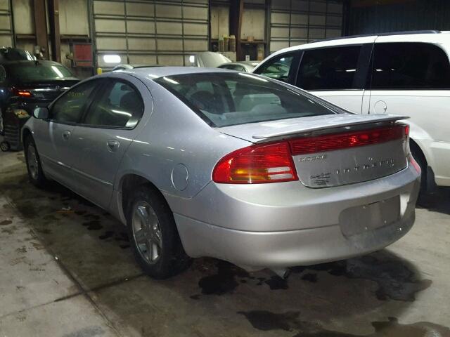 2B3HD56G73H533960 - 2003 DODGE INTREPID E SILVER photo 3