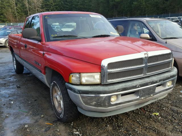 3B7HC13Y4XG153035 - 1999 DODGE RAM 1500 RED photo 1