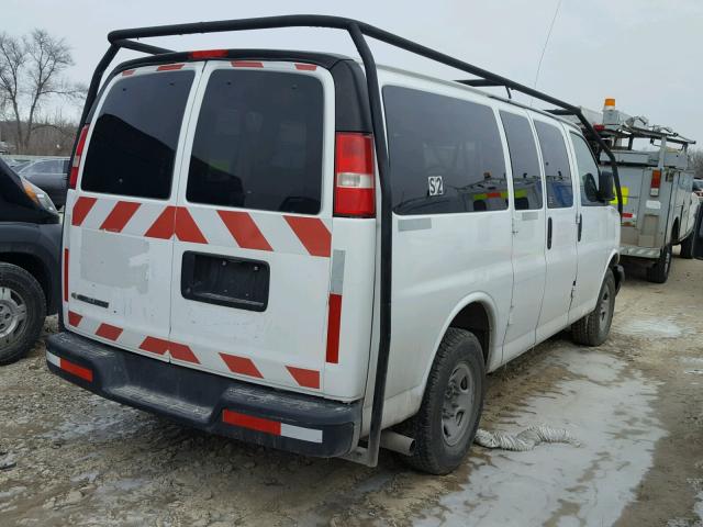 1GNZGXFA2E1160238 - 2014 CHEVROLET EXPRESS G3 WHITE photo 4