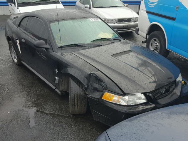 1FAFP4045YF306898 - 2000 FORD MUSTANG BLACK photo 1