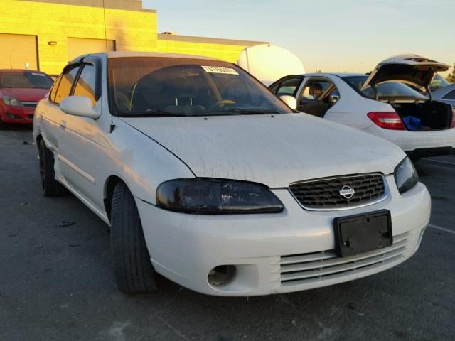 3N1CB51D3YL349662 - 2000 NISSAN SENTRA BAS WHITE photo 1