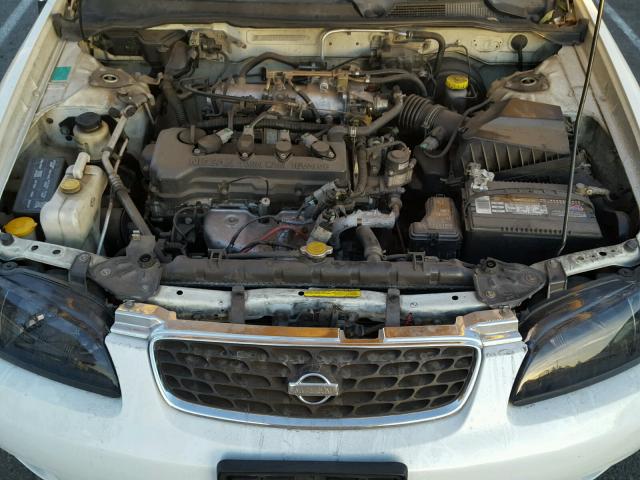 3N1CB51D3YL349662 - 2000 NISSAN SENTRA BAS WHITE photo 7