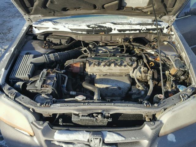 1HGCG6674YA156985 - 2000 HONDA ACCORD EX GRAY photo 7