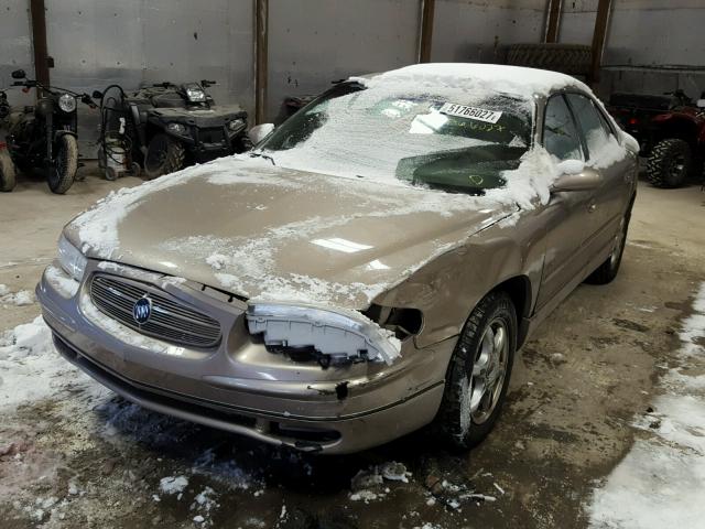 2G4WB55KX11240573 - 2001 BUICK REGAL LS TAN photo 2
