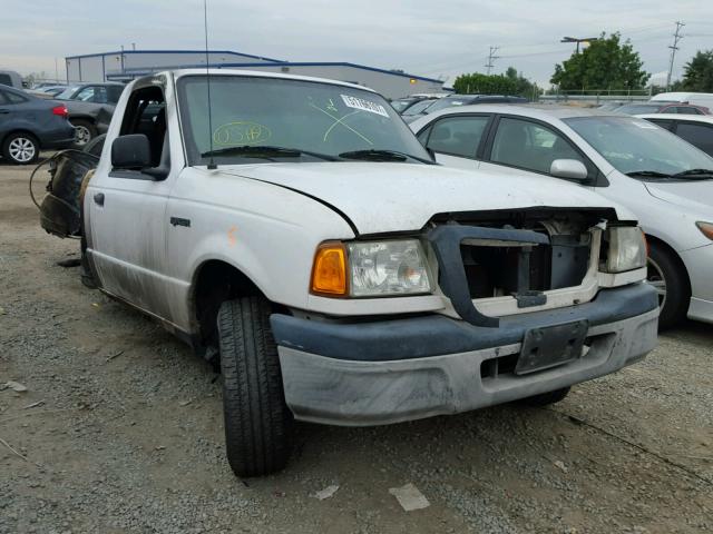 1FTYR10D05PA70243 - 2005 FORD RANGER WHITE photo 1