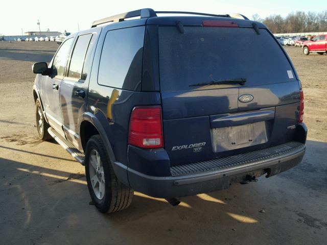 1FMZU73E05UB29685 - 2005 FORD EXPLORER X BLUE photo 3