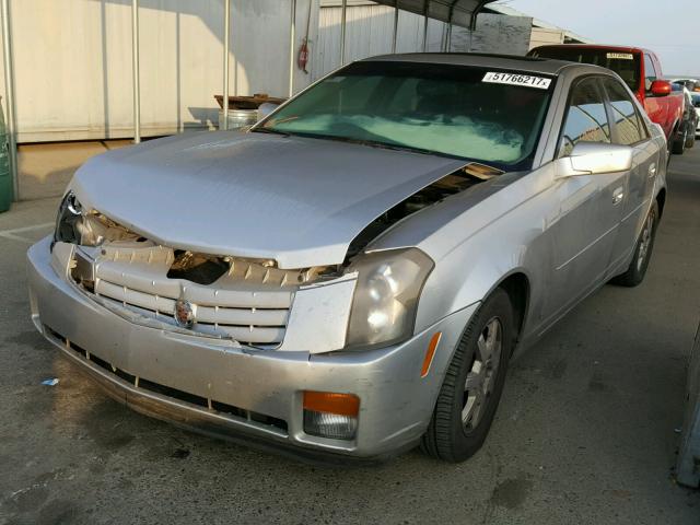 1G6DM57T270108328 - 2007 CADILLAC CTS SILVER photo 2