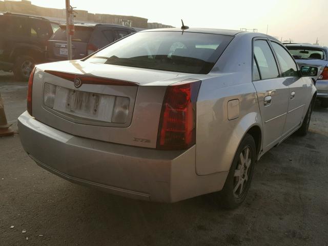 1G6DM57T270108328 - 2007 CADILLAC CTS SILVER photo 4