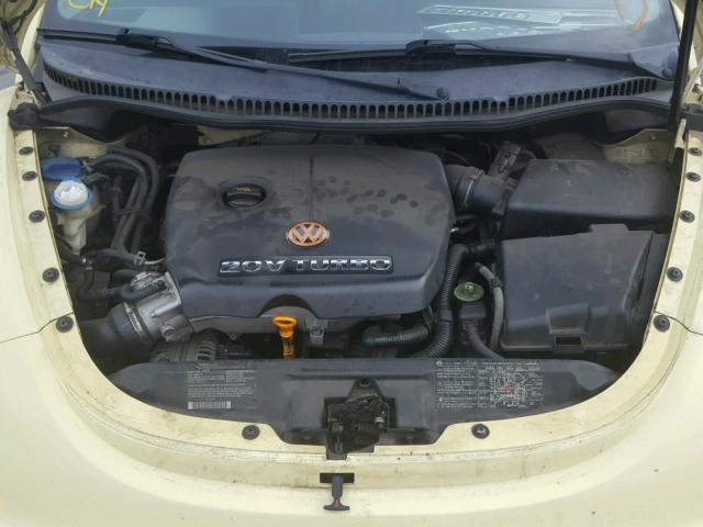 3VWDD21Y73M325376 - 2003 VOLKSWAGEN NEW BEETLE 黄色 照片 7