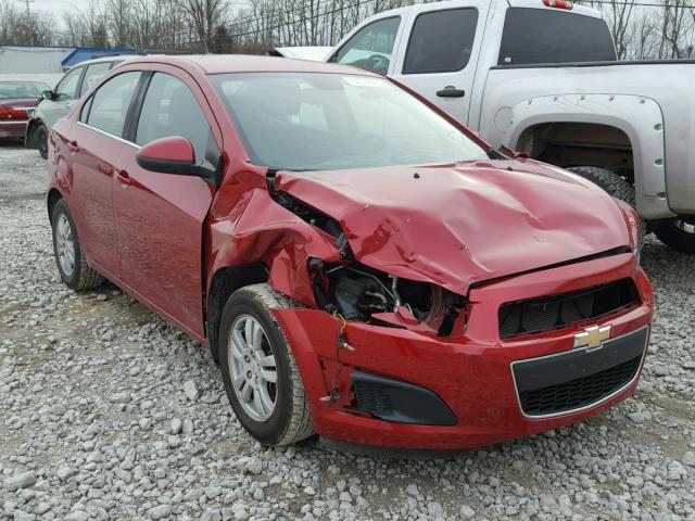 1G1JC5SHXC4168701 - 2012 CHEVROLET SONIC LT RED photo 1