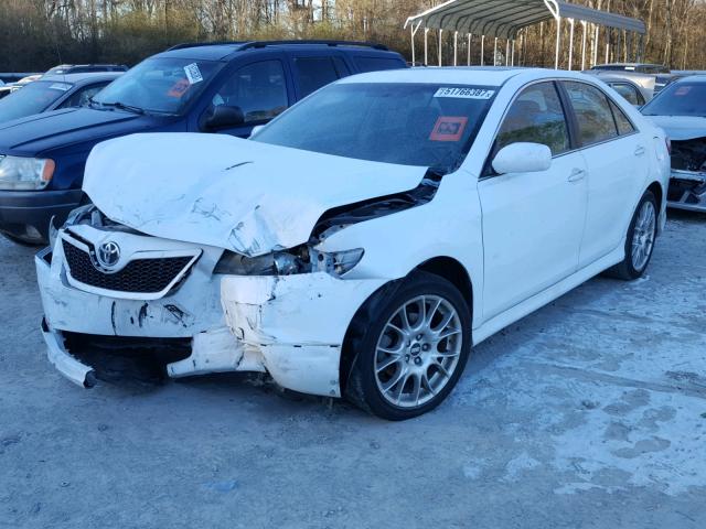 4T1BE46K68U767538 - 2008 TOYOTA CAMRY CE WHITE photo 2