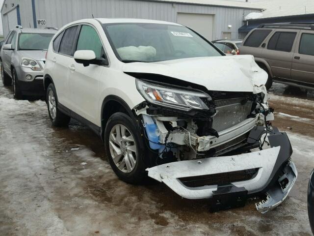 5J6RM4H56FL036487 - 2015 HONDA CR-V EX WHITE photo 1