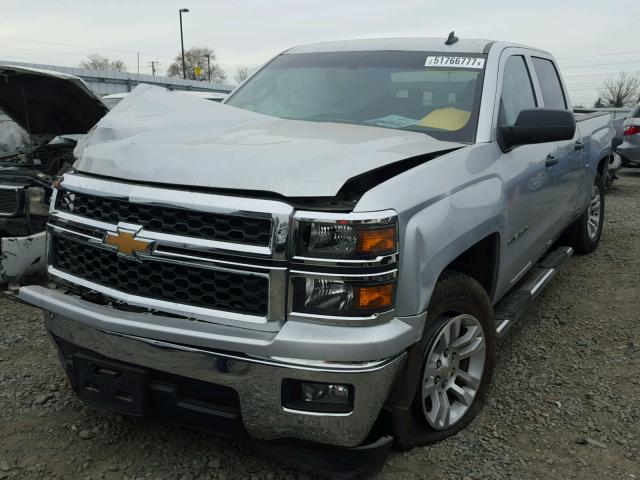 3GCPCREC0EG113169 - 2014 CHEVROLET SILVERADO SILVER photo 2