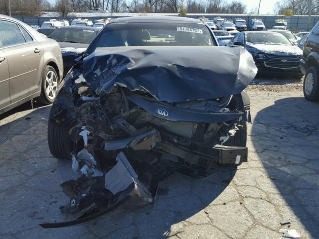 5XXGN4A72EG262756 - 2014 KIA OPTIMA EX BLACK photo 9