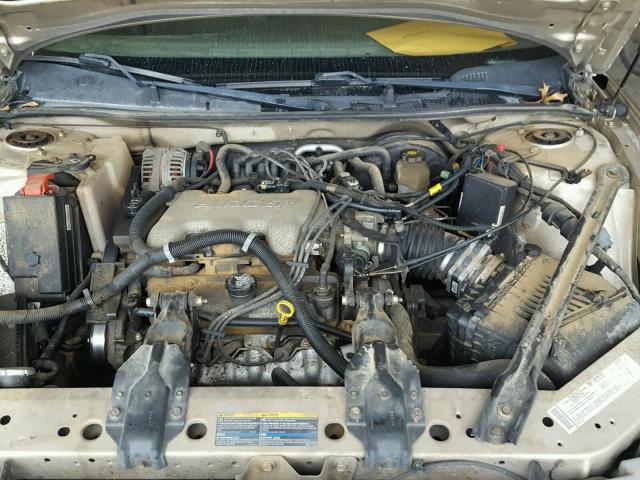 2G4WS52J751160570 - 2005 BUICK CENTURY CU TAN photo 7