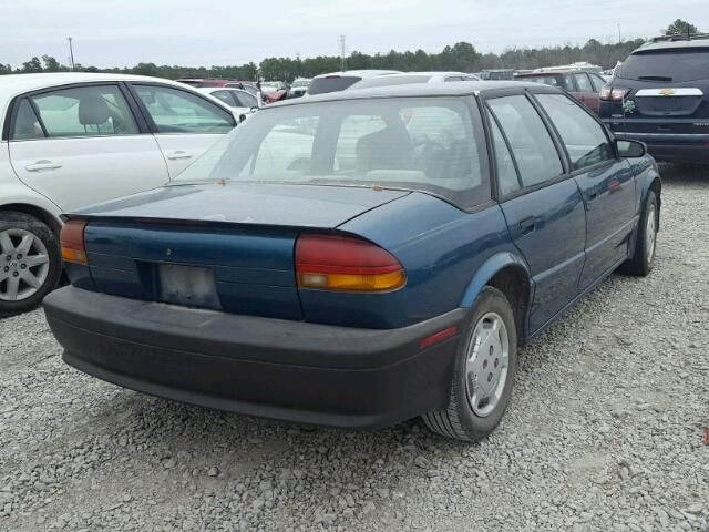 1G8ZG5592PZ265266 - 1993 SATURN SL1 GREEN photo 4