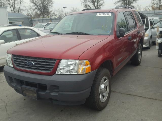 1FMZU62E54ZA95661 - 2004 FORD EXPLORER X RED photo 2