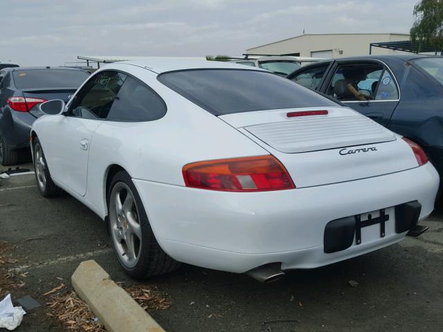 WP0AA2995XS622770 - 1999 PORSCHE 911 CARRER WHITE photo 3