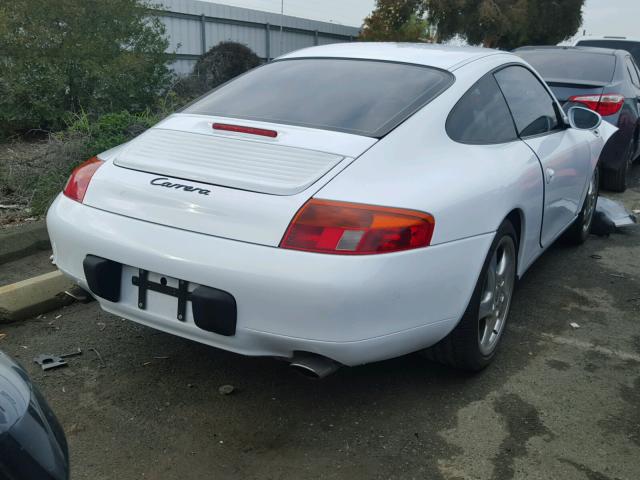 WP0AA2995XS622770 - 1999 PORSCHE 911 CARRER WHITE photo 4