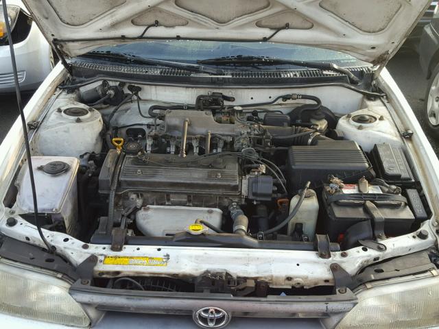 JT2AE09B9S0093820 - 1995 TOYOTA COROLLA LE WHITE photo 7