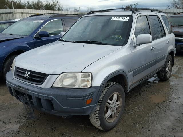 JHLRD18631C052056 - 2001 HONDA CR-V EX SILVER photo 2