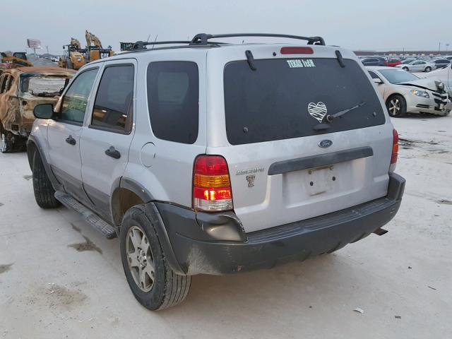 1FMYU03193KA51349 - 2003 FORD ESCAPE XLT GRAY photo 3