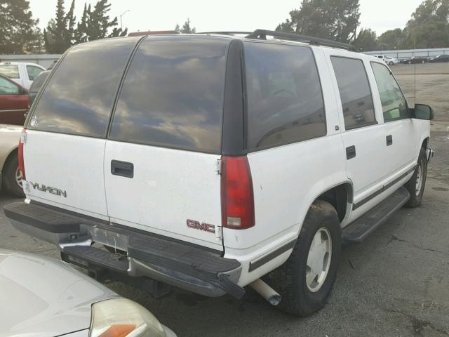 1GKEK13R0XJ710041 - 1999 GMC YUKON WHITE photo 4