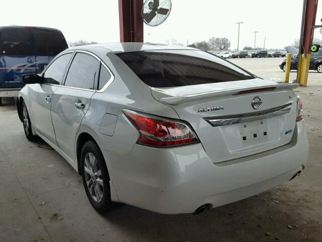 1N4AL3AP5EN378839 - 2014 NISSAN ALTIMA 2.5 WHITE photo 3