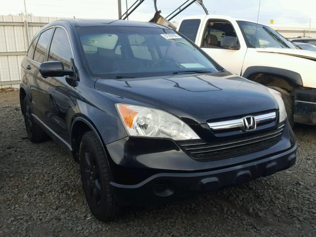 JHLRE48757C109485 - 2007 HONDA CR-V EXL BLACK photo 1