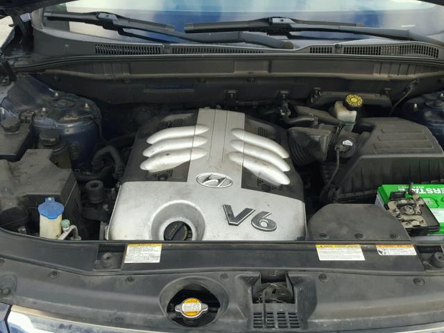 KM8NU13C87U008299 - 2007 HYUNDAI VERACRUZ G BLUE photo 7