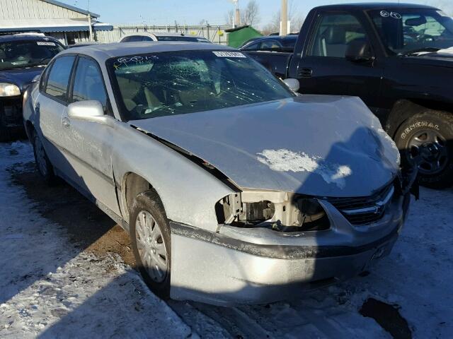 2G1WF52E729225371 - 2002 CHEVROLET IMPALA SILVER photo 1