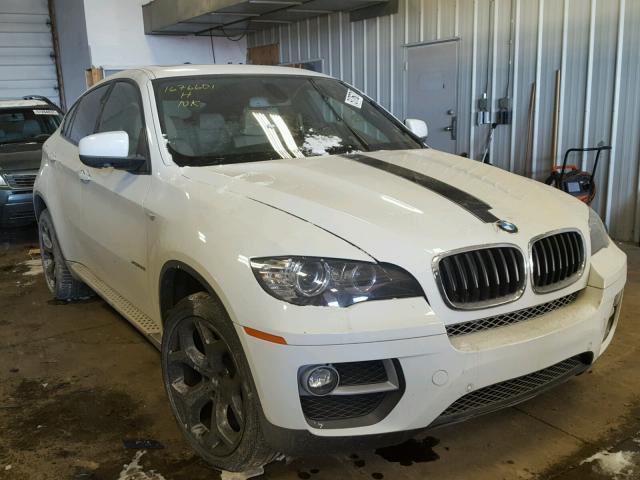 5UXFG2C55E0K41437 - 2014 BMW X6 XDRIVE3 WHITE photo 1