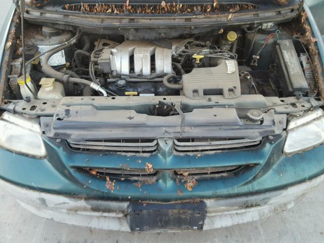 2B4GP44R5XR168210 - 1999 DODGE GRAND CARA GREEN photo 7