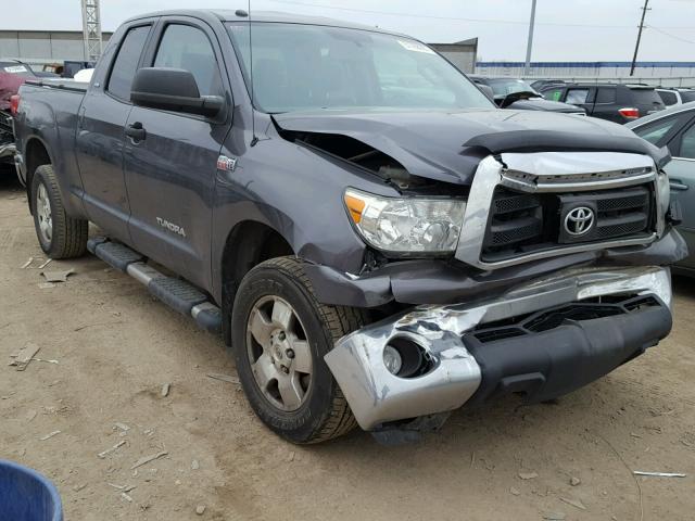 5TFUW5F15CX249709 - 2012 TOYOTA TUNDRA DOU GRAY photo 1