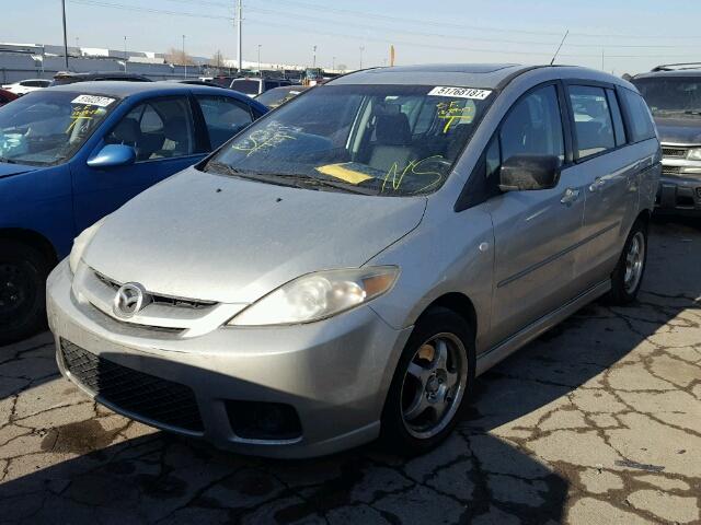 JM1CR29L760117918 - 2006 MAZDA 5 GRAY photo 2