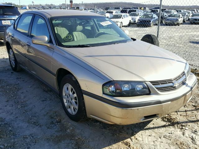 2G1WF52E159124895 - 2005 CHEVROLET IMPALA TAN photo 1