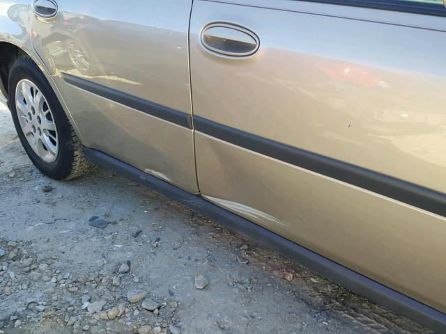 2G1WF52E159124895 - 2005 CHEVROLET IMPALA TAN photo 9