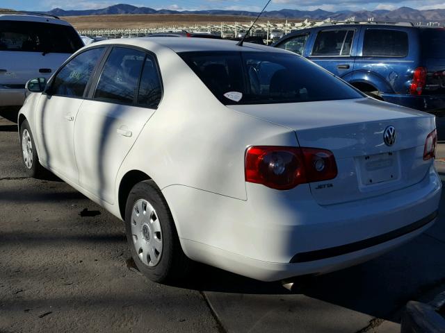 3VWGF71K27M132252 - 2007 VOLKSWAGEN JETTA WHITE photo 3