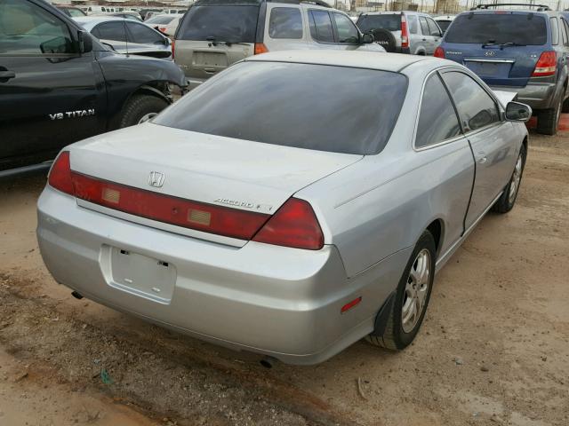 1HGCG22502A033897 - 2002 HONDA ACCORD EX SILVER photo 4