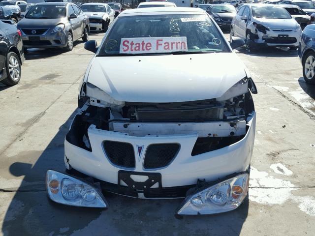 1G2ZH368564275030 - 2006 PONTIAC G6 GT WHITE photo 9