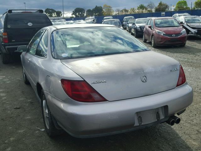 19UYA2255VL001785 - 1997 ACURA 3.0CL 银色 照片 3