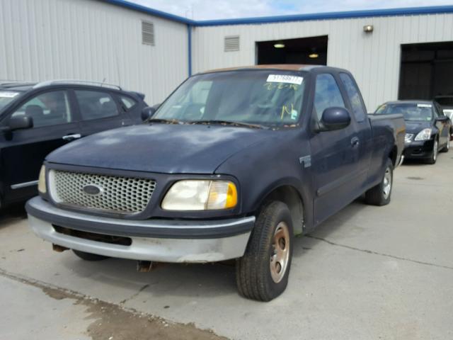 1FTRX17W0XNC33943 - 1999 FORD F150 BLUE photo 2