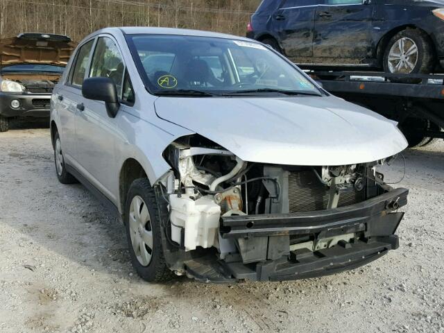 3N1CC11E59L465266 - 2009 NISSAN VERSA S SILVER photo 1