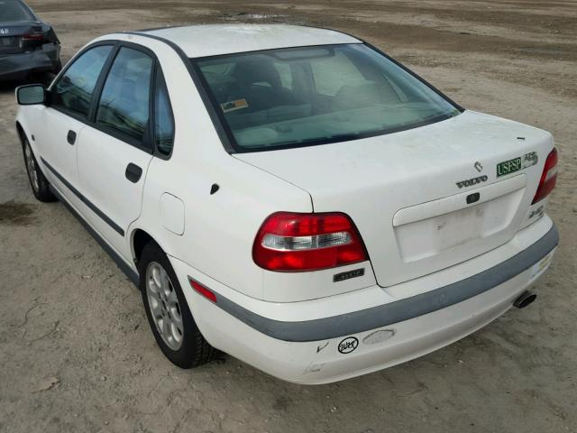 YV1VS29541F690483 - 2001 VOLVO S40 1.9T WHITE photo 3