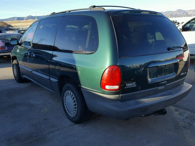 1B4GP54L1XB612182 - 1999 DODGE GRAND CARA GREEN photo 3