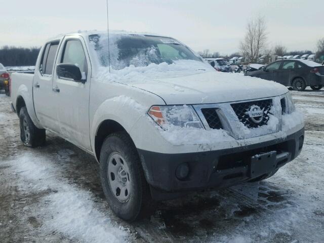 1N6AD0EV6DN727047 - 2013 NISSAN FRONTIER S WHITE photo 1