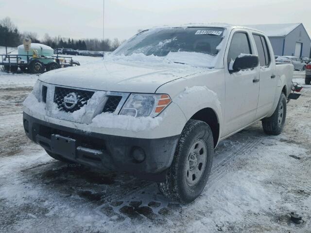 1N6AD0EV6DN727047 - 2013 NISSAN FRONTIER S WHITE photo 2