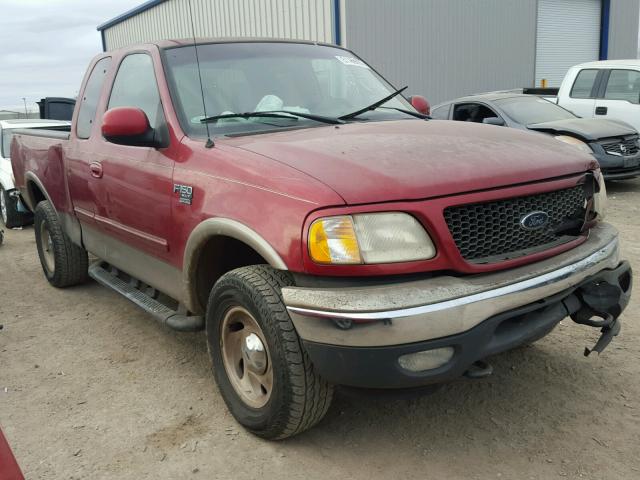 1FTRX18L61NA46461 - 2001 FORD F150 RED photo 1